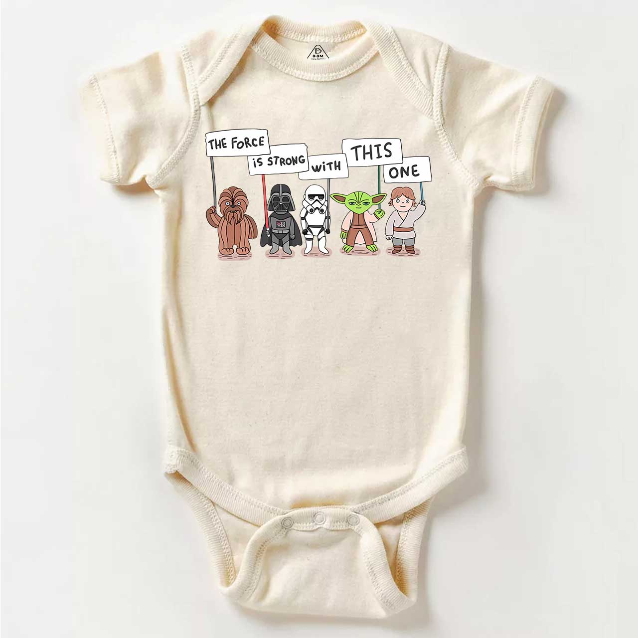 The Force Is Strong With This One Bodysuit Beepumpkin