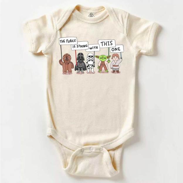 The Force Is Strong With This One Bodysuit Beepumpkin