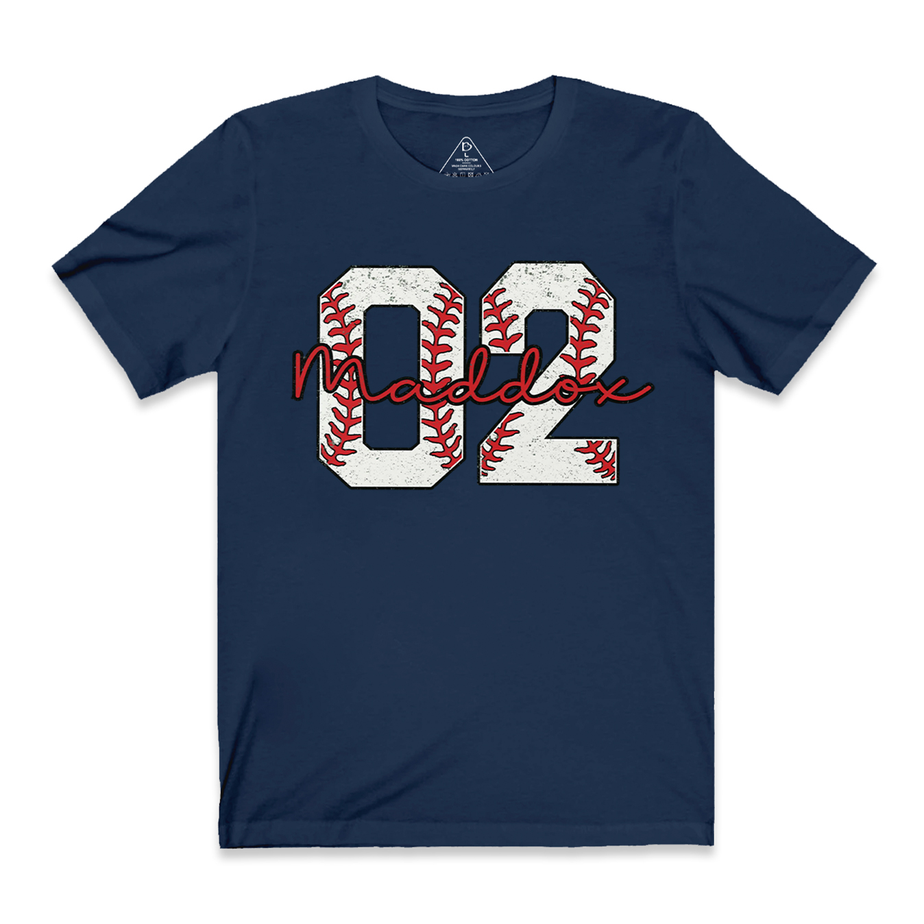 Personalized Baseball Number Mama T-Shirts