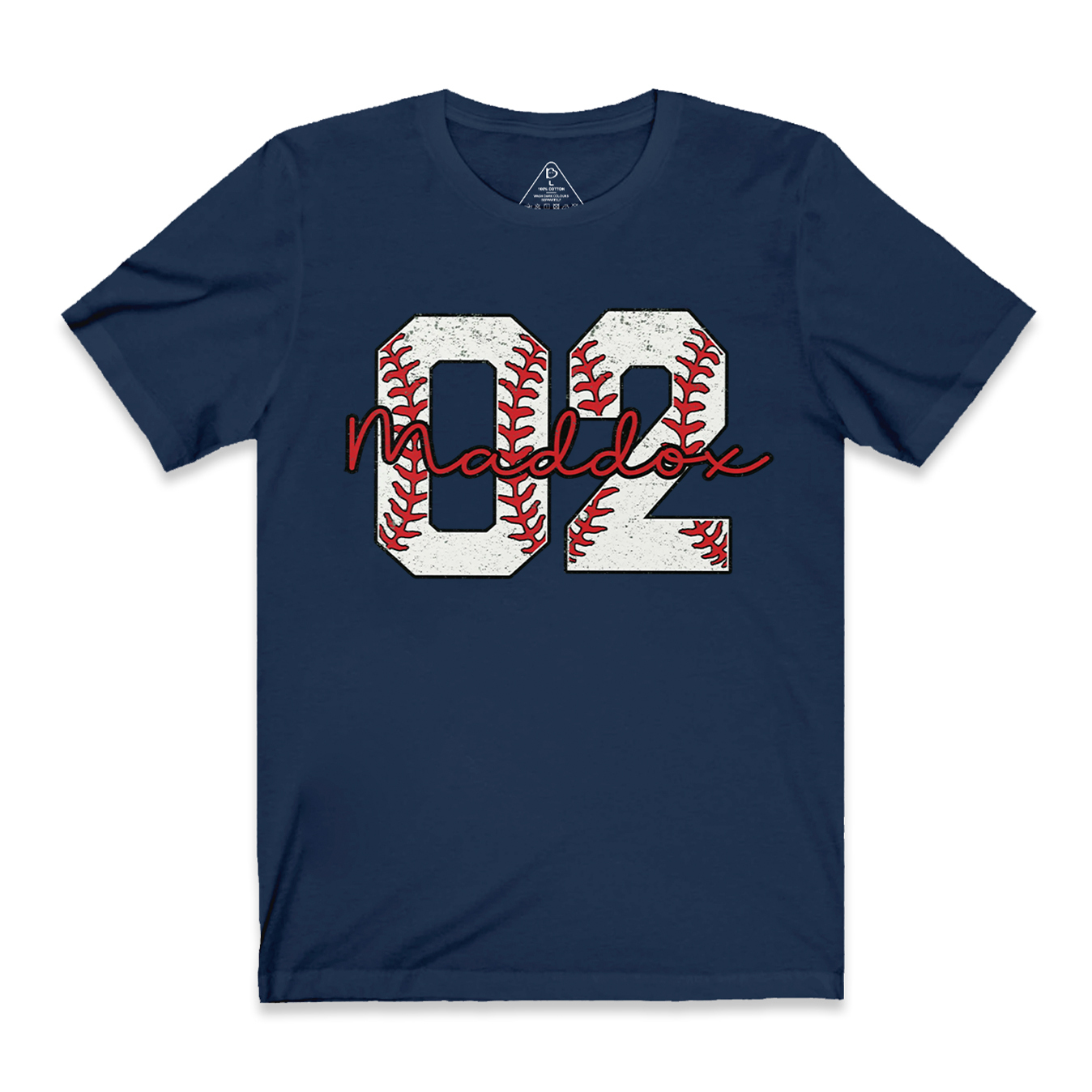 Personalized Baseball Number Mama T-Shirts