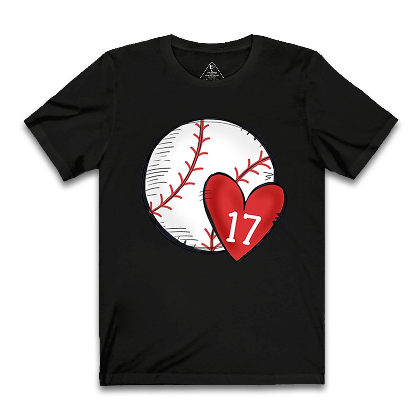 Personalized Baseball Love Number Mama T-Shirts