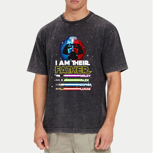 Personalized Name SW Washed T-Shirts 