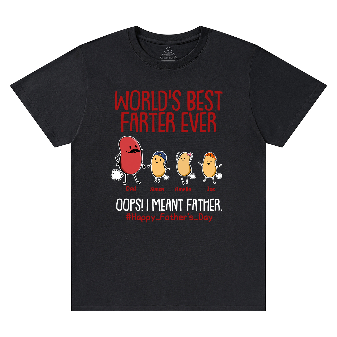 World's Best Farter Ever I Mean Father Funny Personalized Shirt