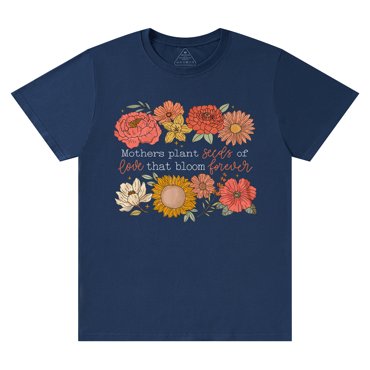 Retro Floral Mama T-Shirts
