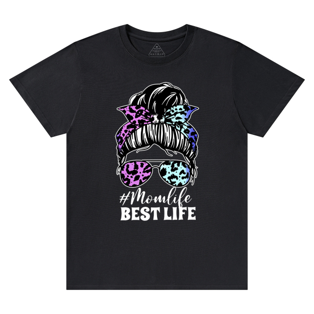 Mom Life Messy Bun Mom Shirt