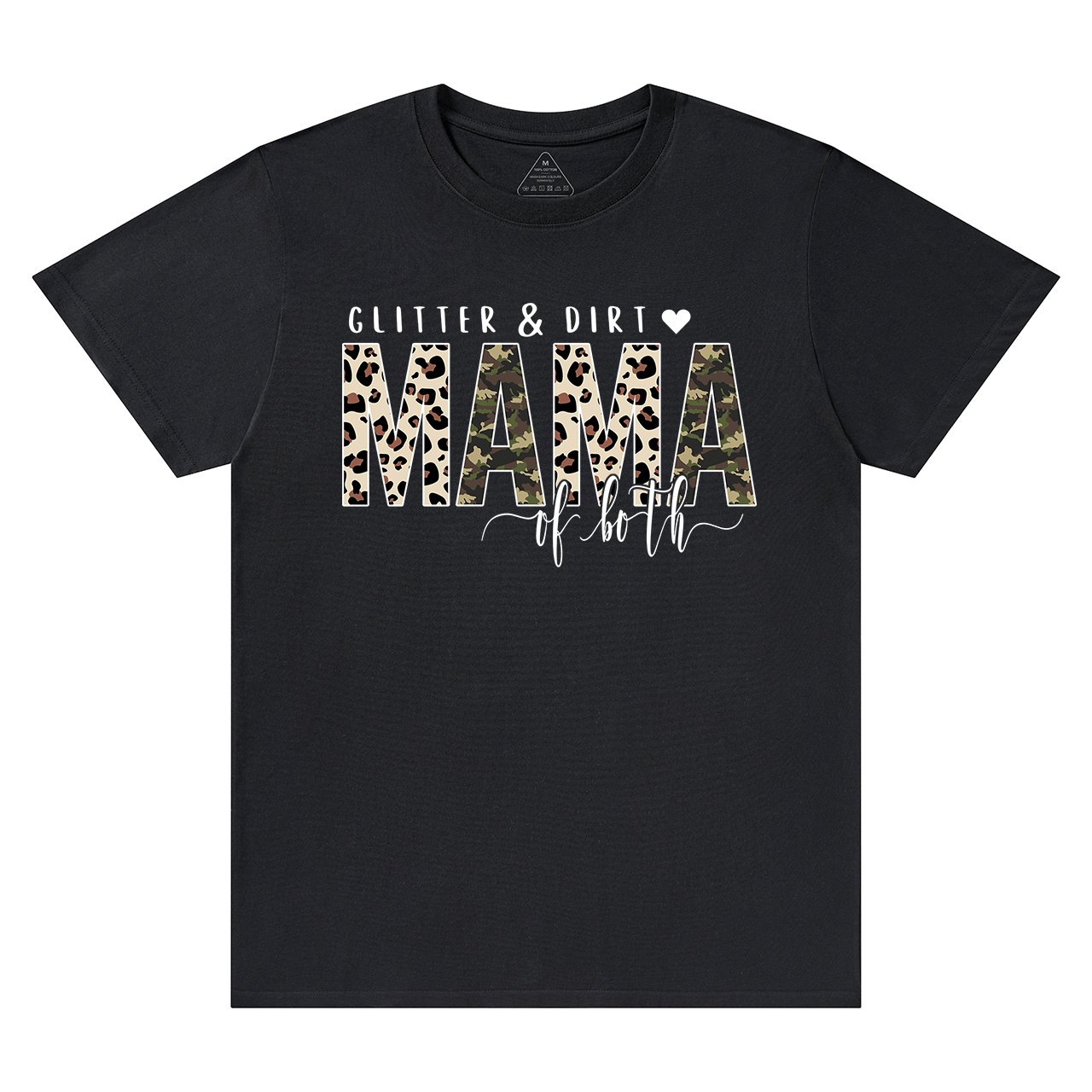 Glitter And Dirt Mama Of Both Shirt