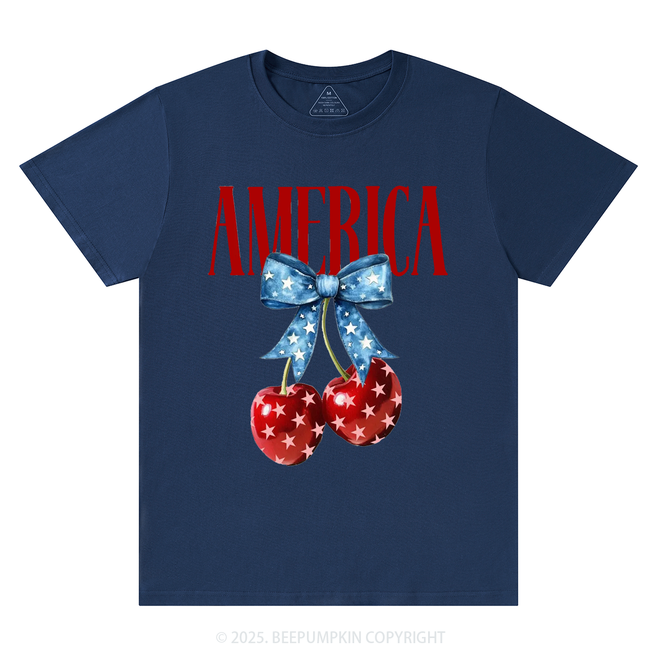 American Flag Cherry Mama T-Shirts