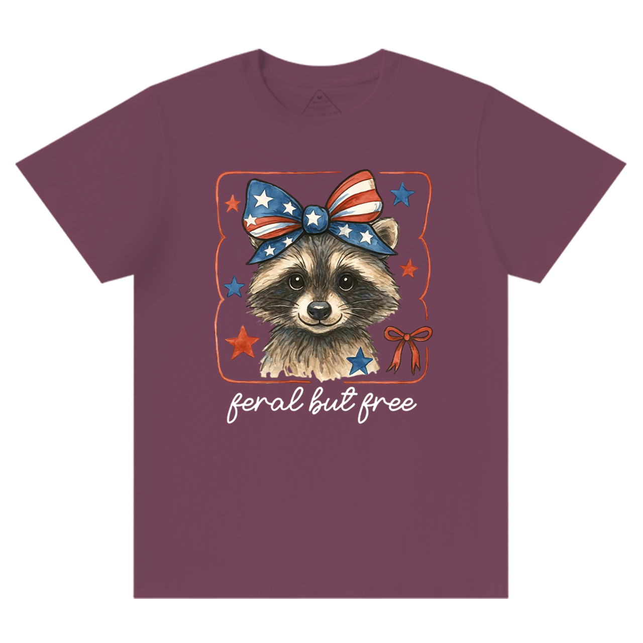 Feral But Free Raccoon Mama T-Shirts