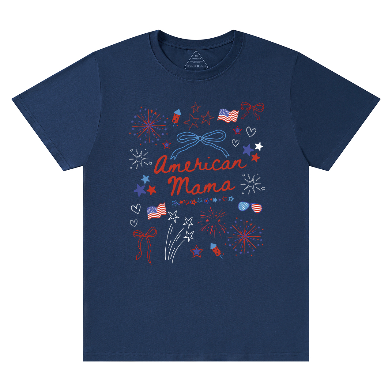 Comfort Colors 4th Of July Mama T-Shirts