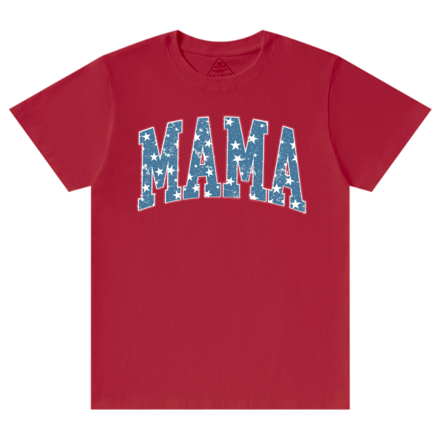 Retro USA Comfort Color Mama T-Shirts
