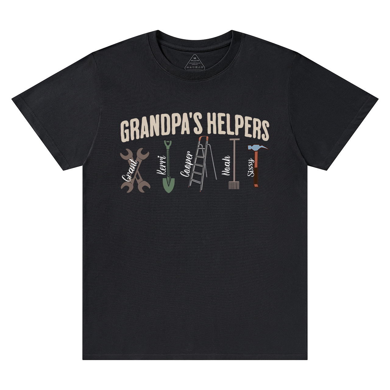 Personalized Grandpa's Helpers T-shirt
