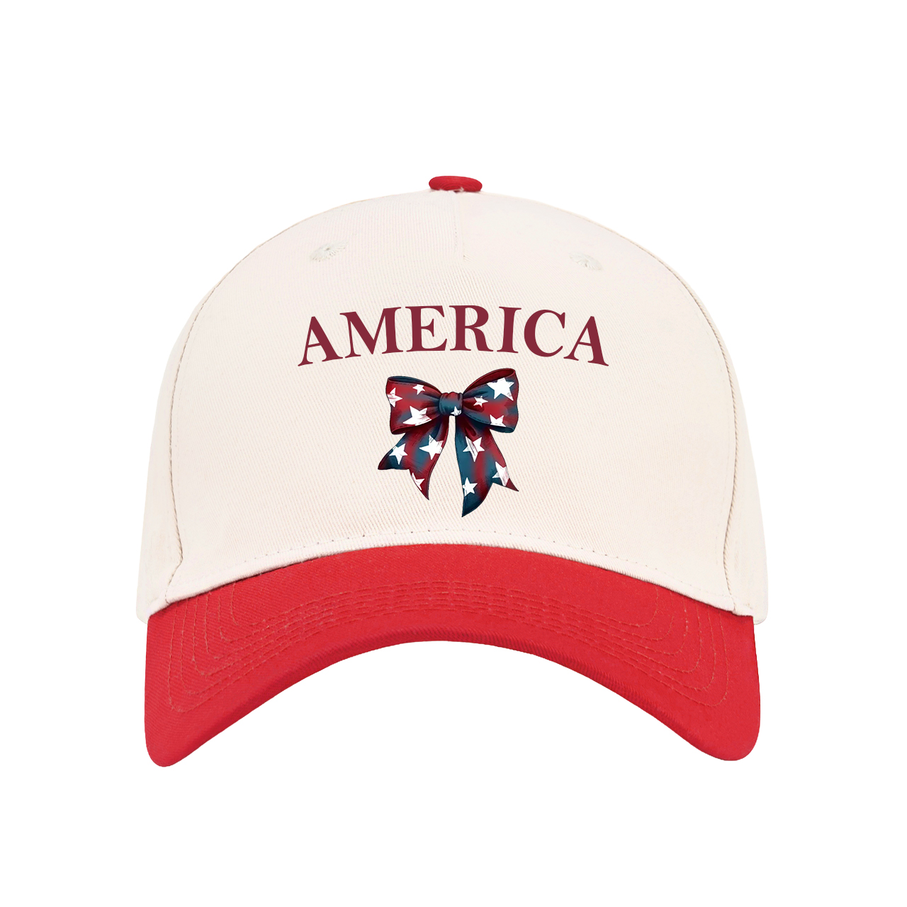 Retro American Mama Baseball Cap