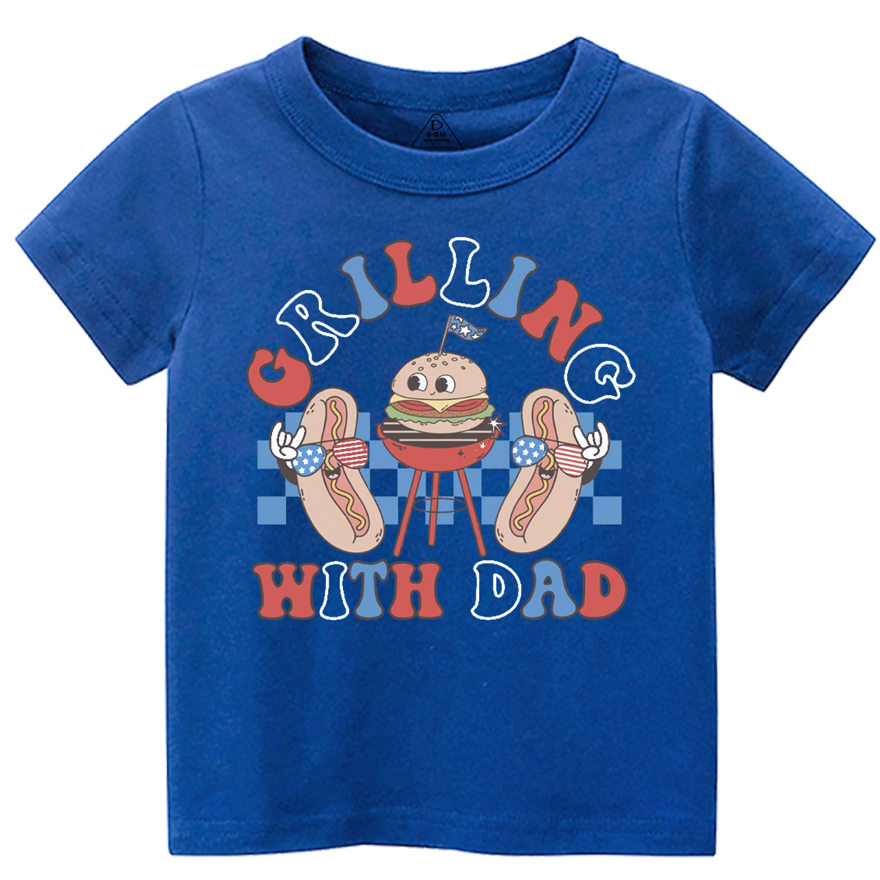 Grilling With Dad Toddler&Kid's Tees Beepumpkin 