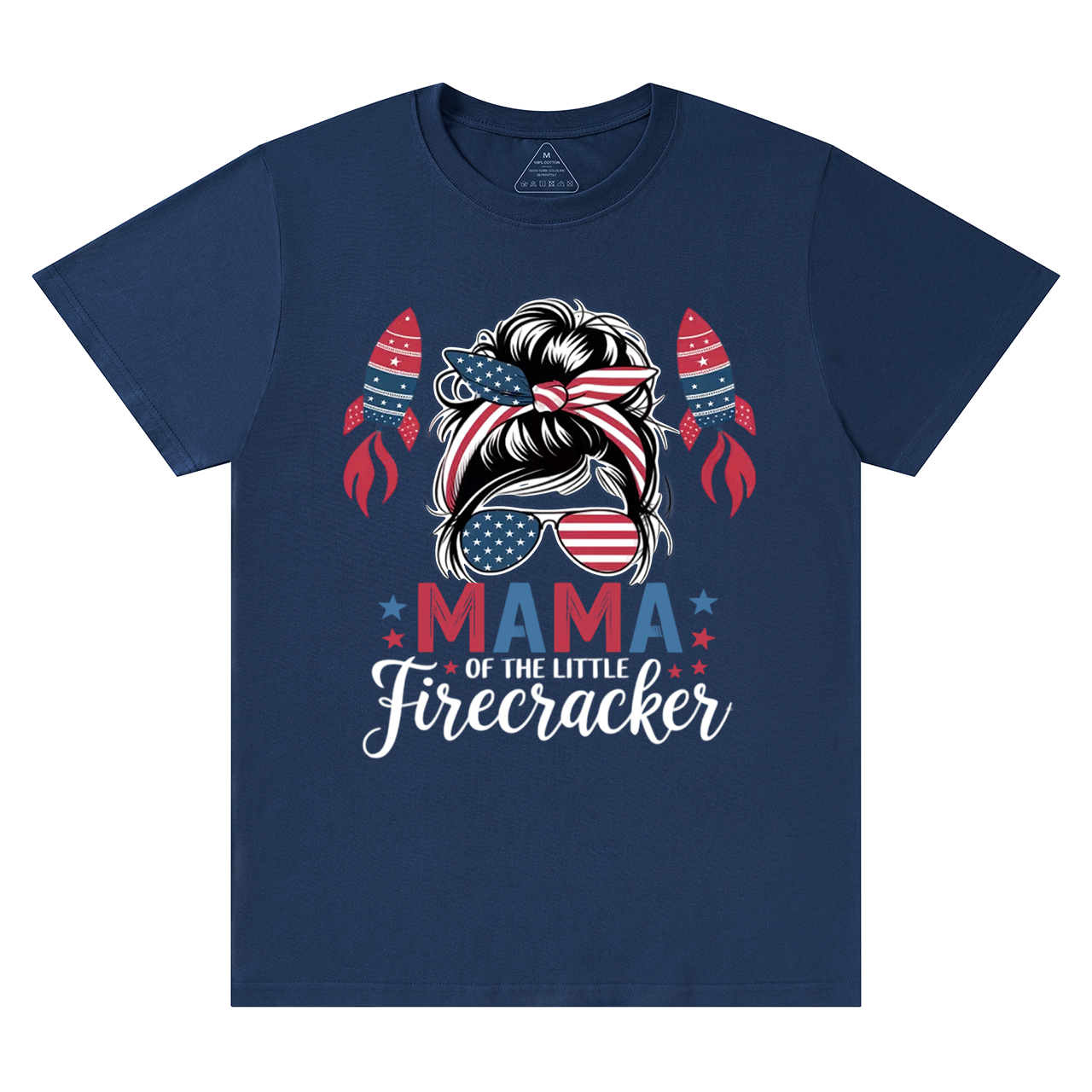 Little Firecracker 4th Of July Mama T-Shirts
