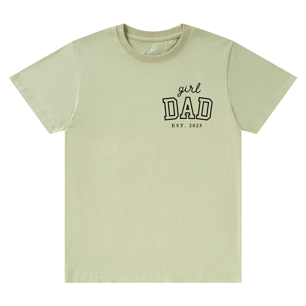 Personalized Girl Dad Est Year T-shirt
