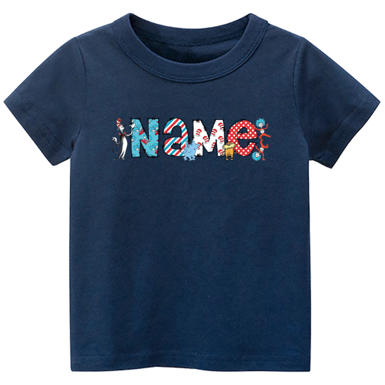 Personalized Name Reading Day Toddler&Kids Tees