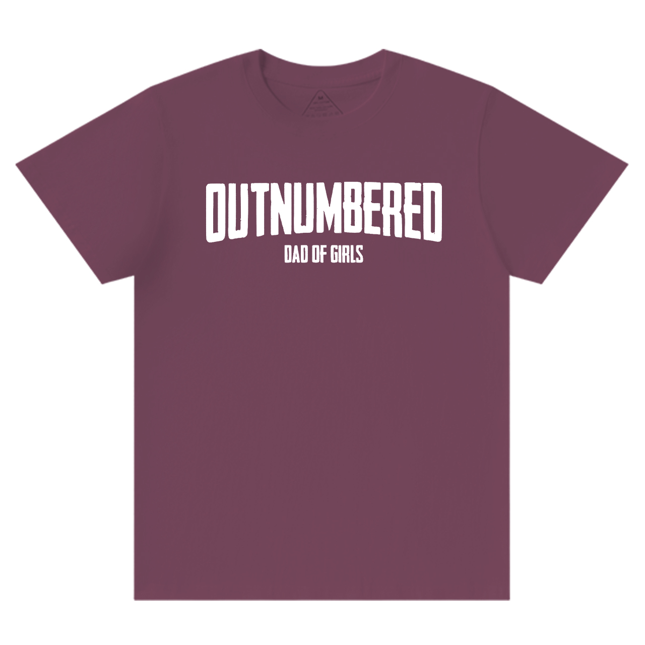 Outnumbered Dad T-shirt