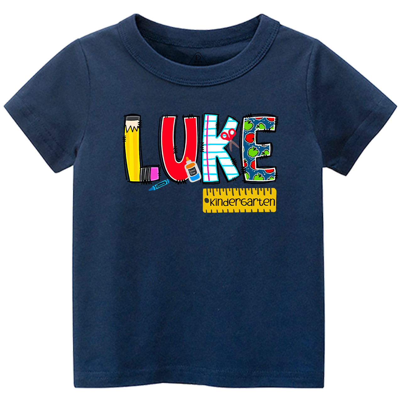 Personalized Alphabet Toddler&Kid's Tees Beepumpkin