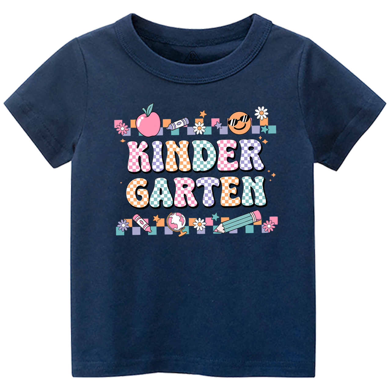 Personalized Lattice Grade Toddler&Kid's Tees Beepumpkin