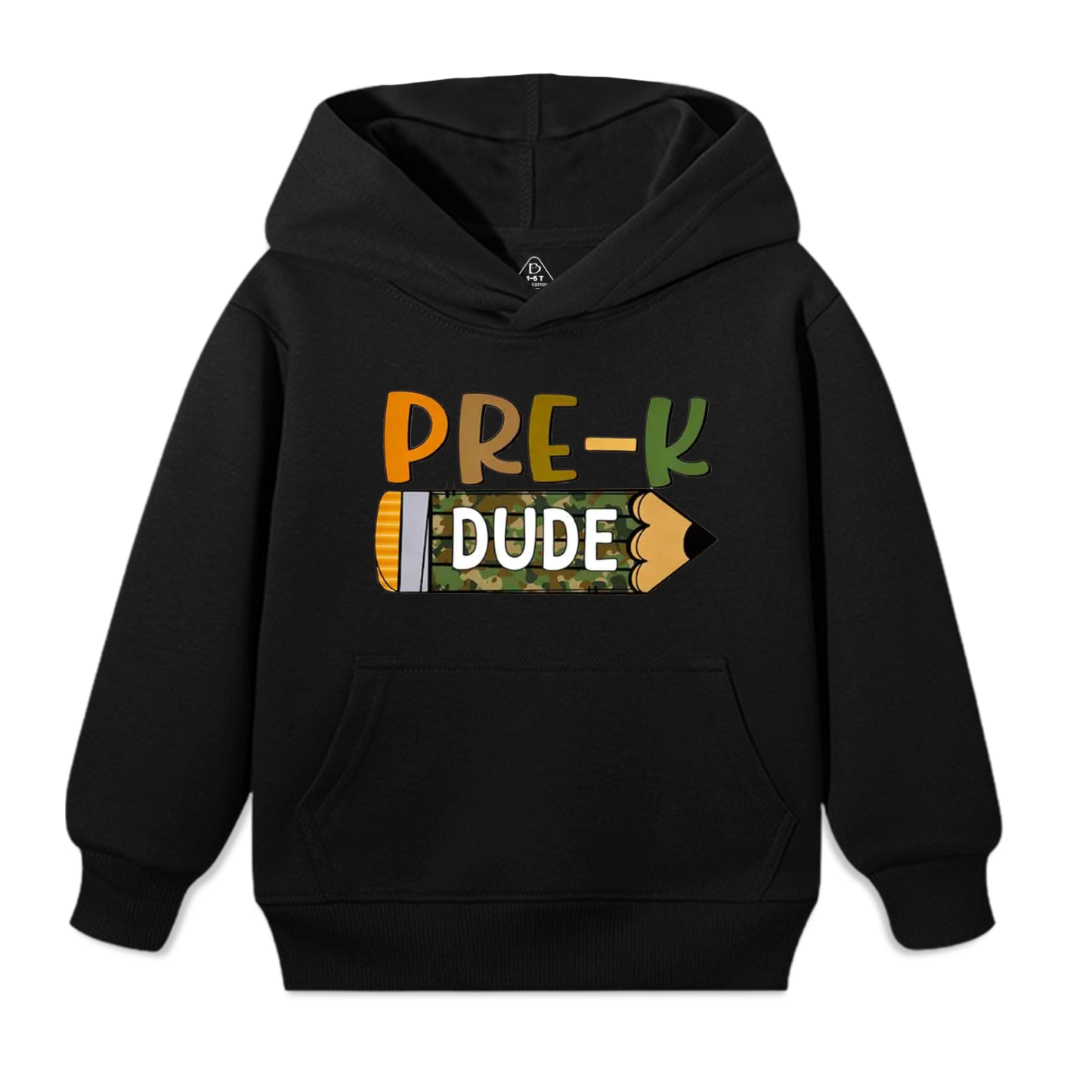 Personalized Retro Boys Preschool Kid's Hoodies Beepumpkin