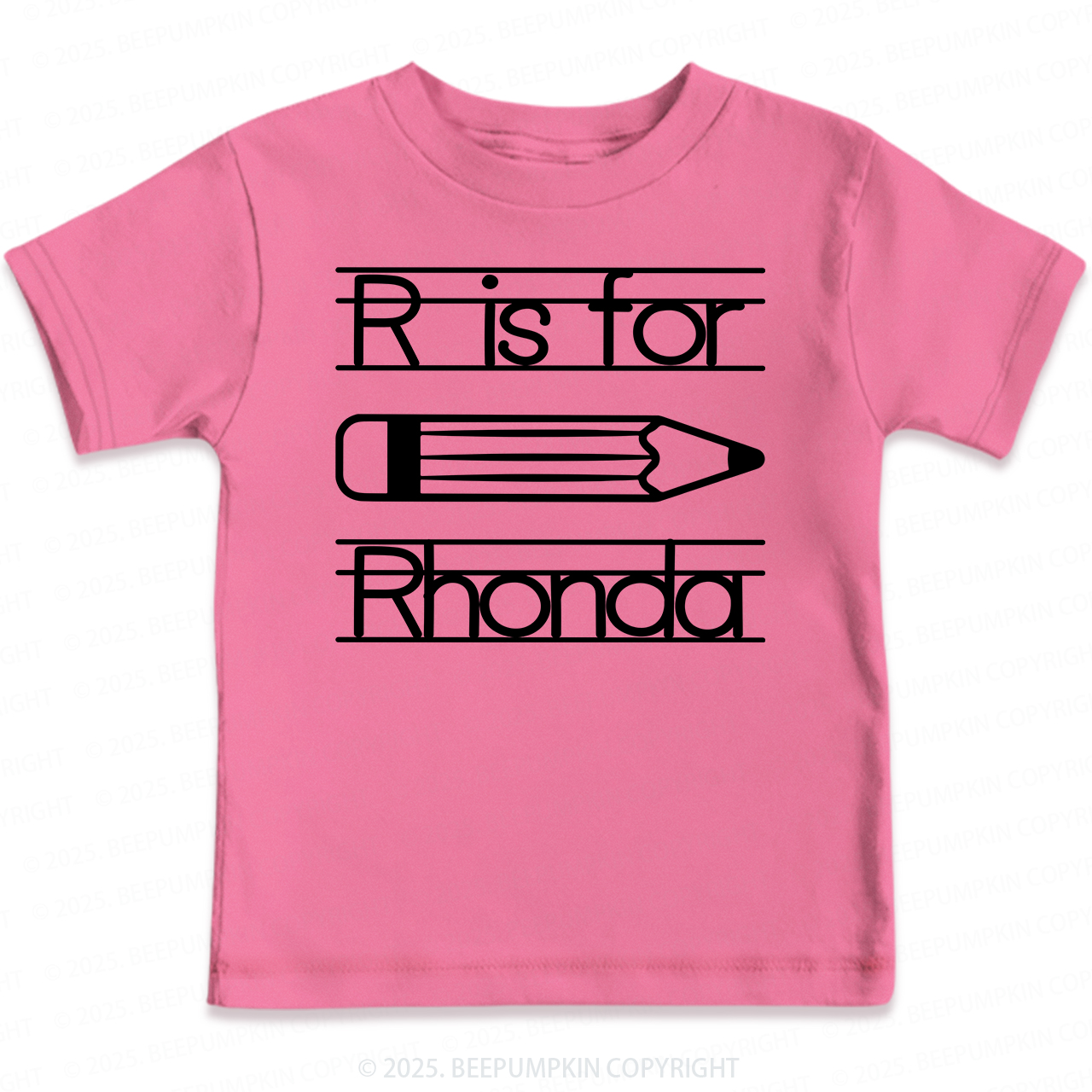  Custom Alphabet School Shirt For Kids