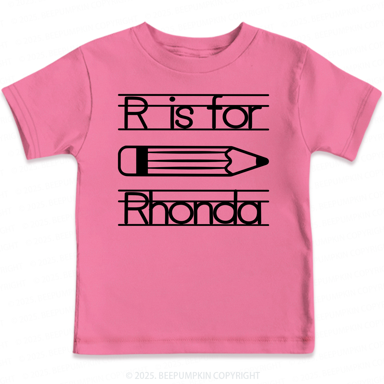  Custom Alphabet School Shirt For Kids