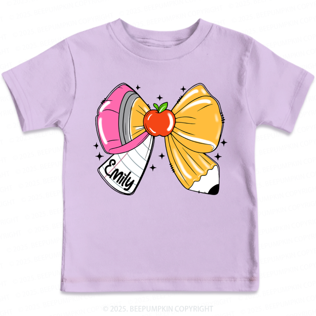 Personalized Pencil Name Toddler&Kid's Tees Beepumpkin 