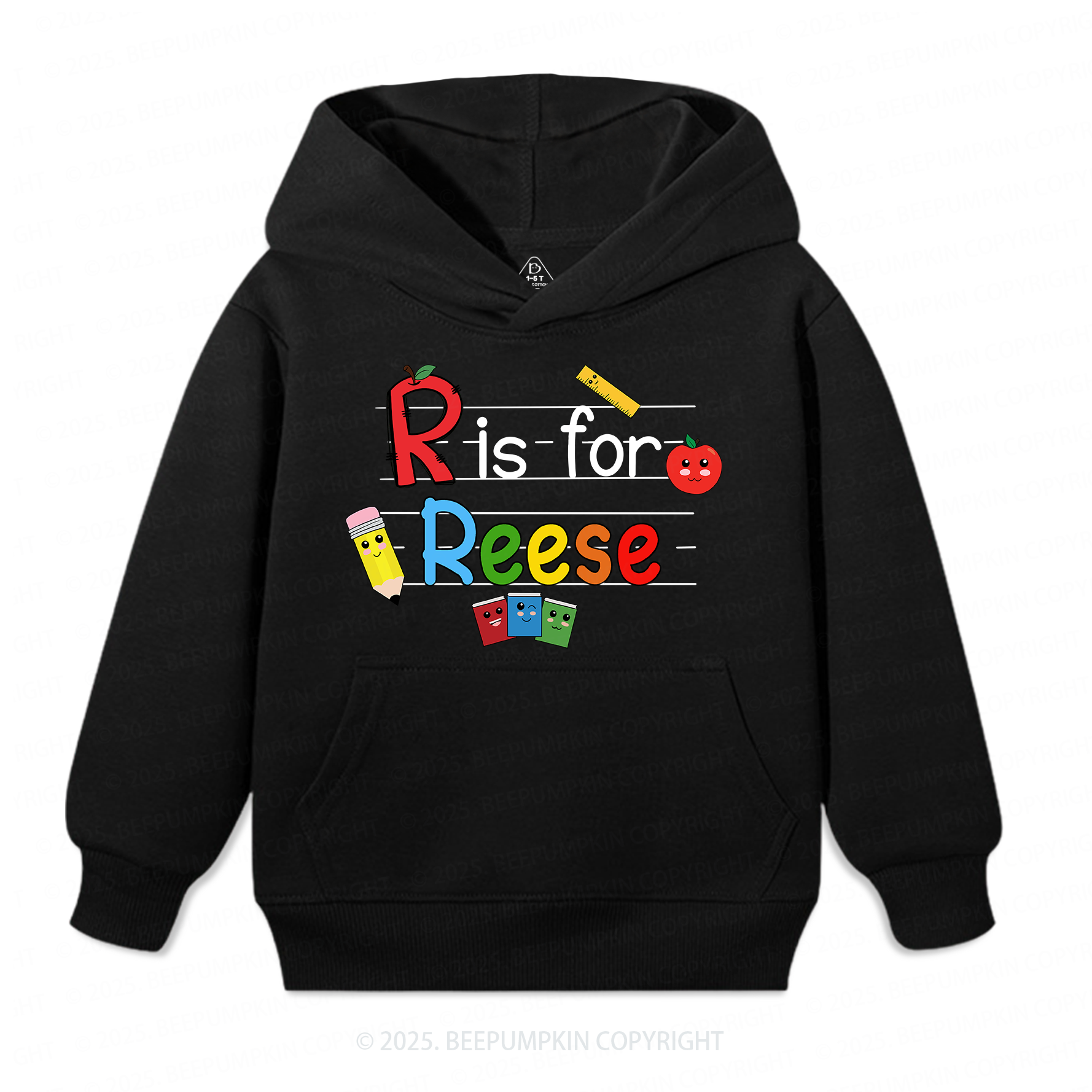 Personalized Kids Name Kid's Hoodies Beepumpkin