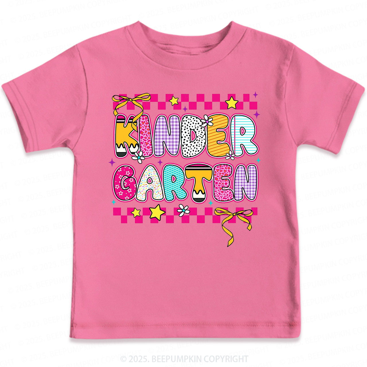 Personalized Back To School Floral Bundle Toddler&Kid's Tees Beepumpkin