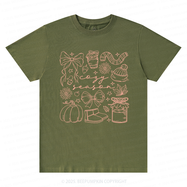 Cozy Season Mama T-Shirts