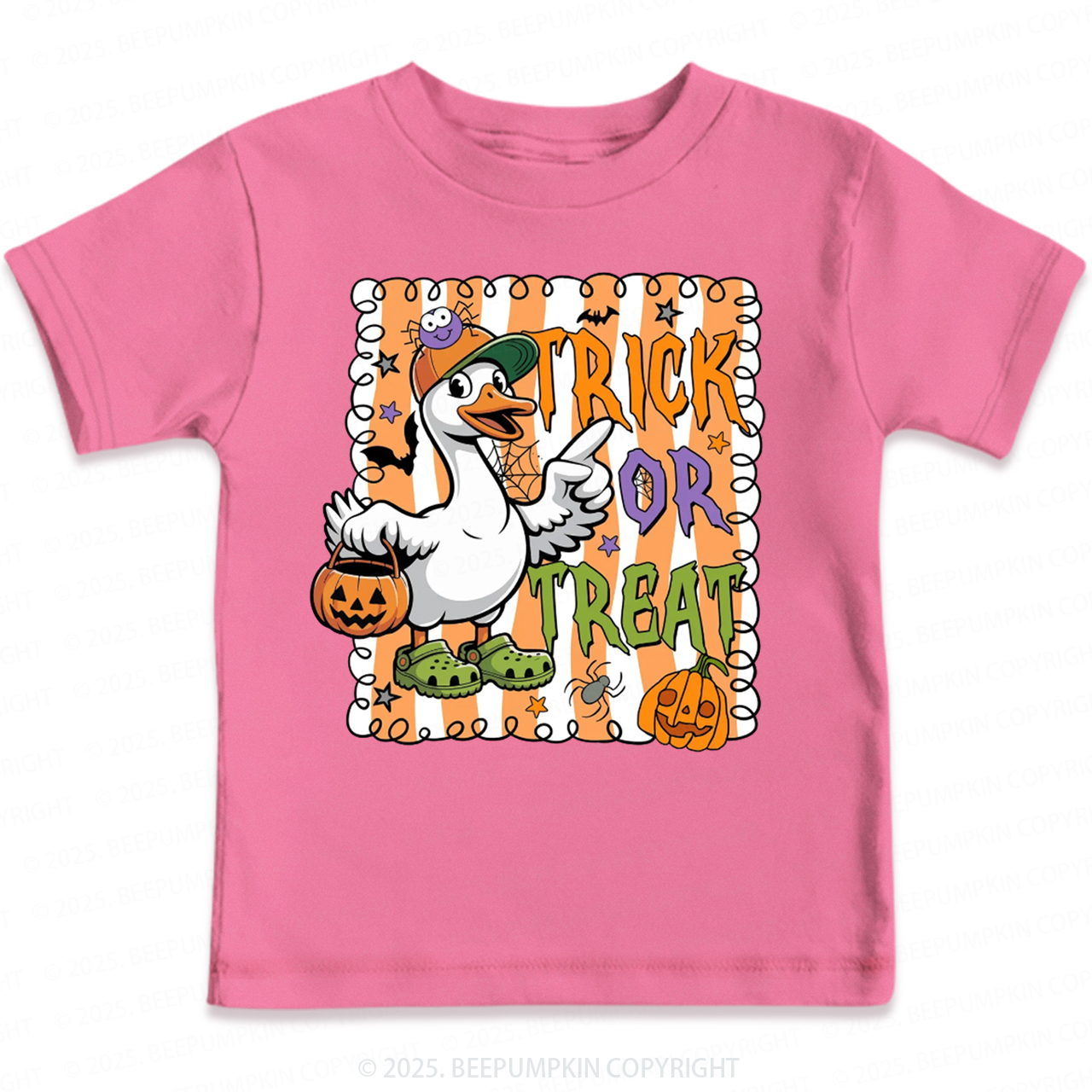 Halloween Goose Trick Or Treat Toddler&Kid's Tees Beepumpkin 