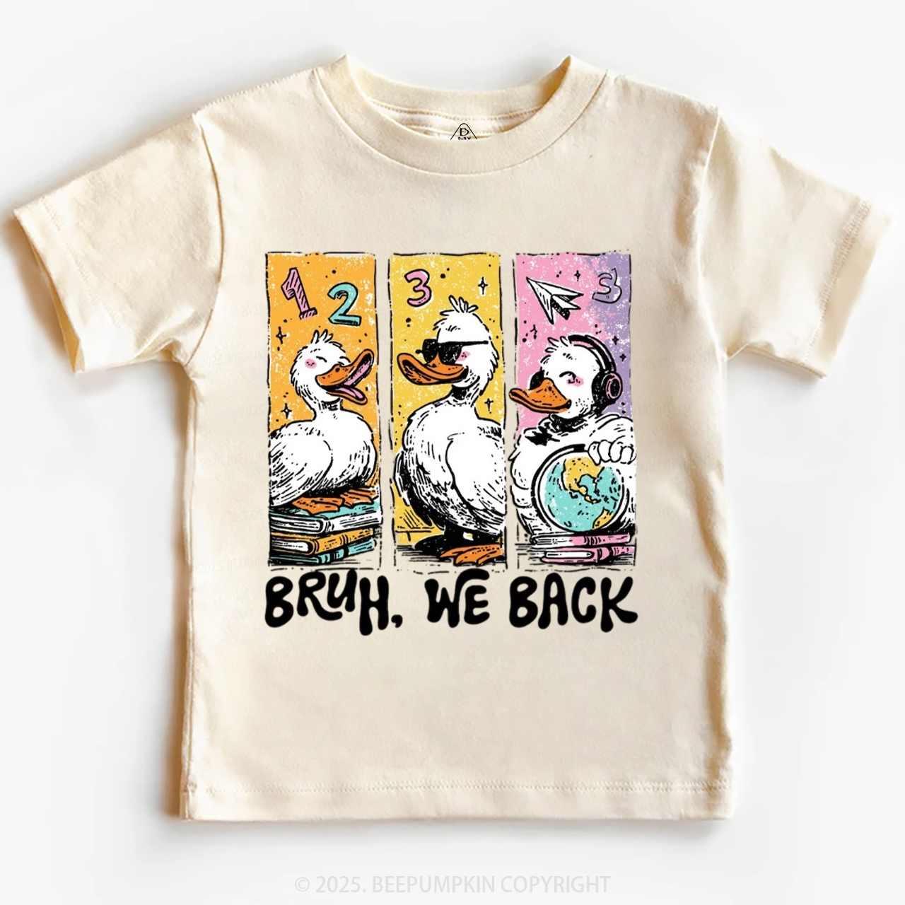 Bruh, We Back Kindergarten Toddler&Kid's Tees Beepumpkin