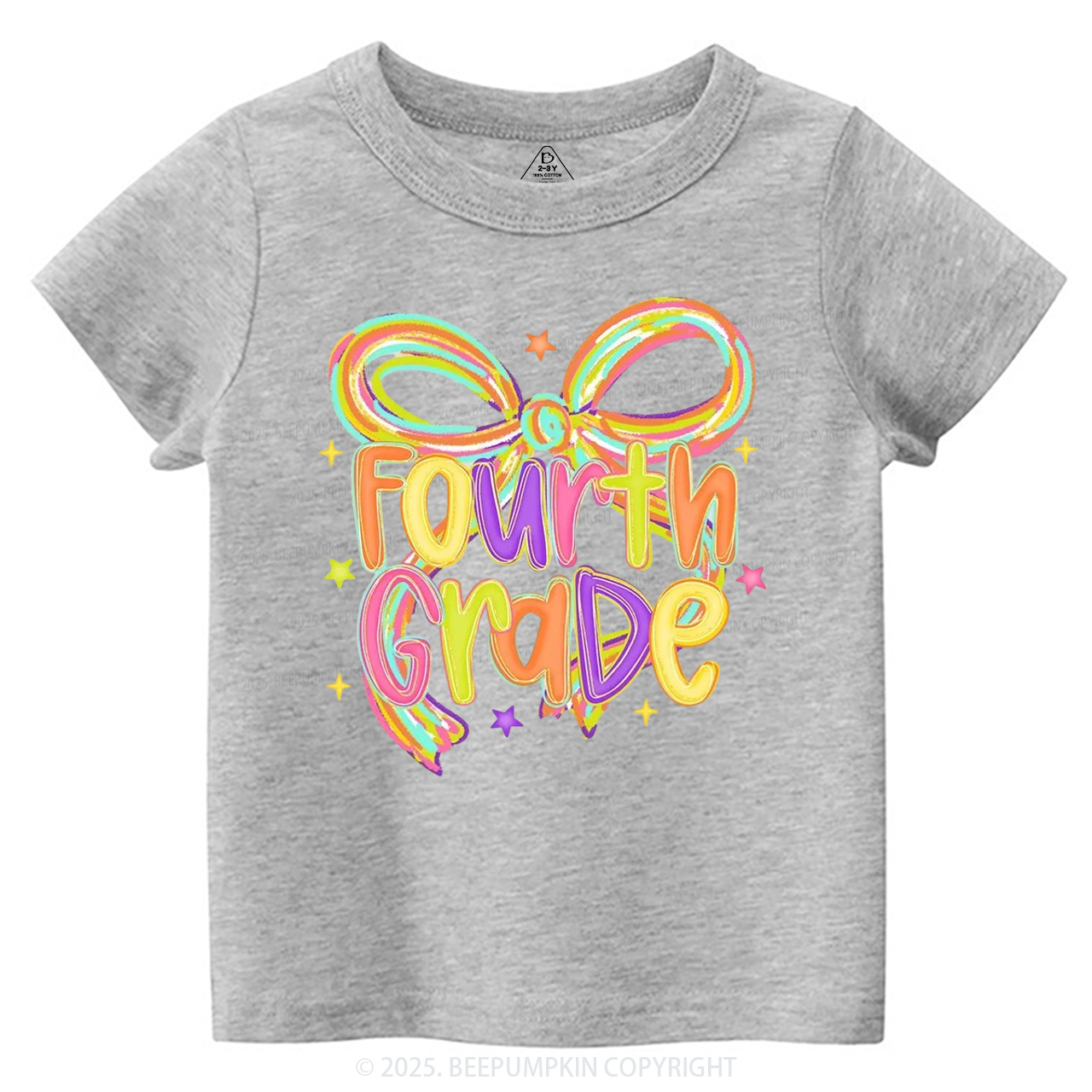 Personalized Girly Bow Sublimation Toddler&Kid's Tees Beepumpkin