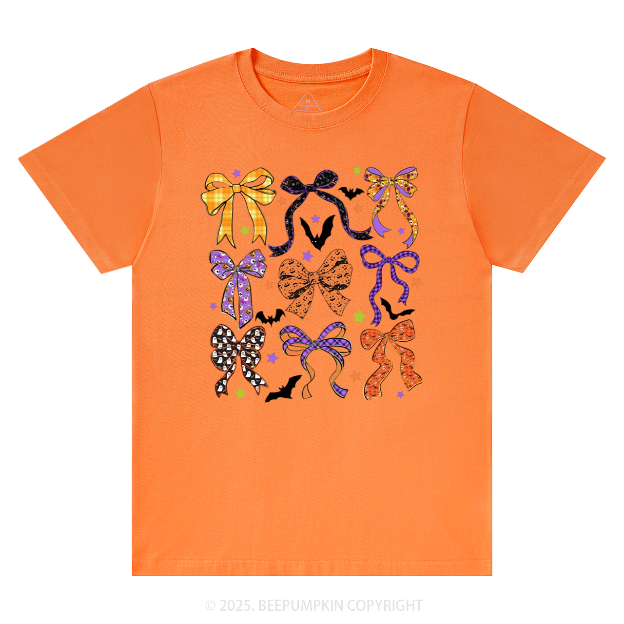 Coquette Bow Halloween T-Shirts Beepumpkin 