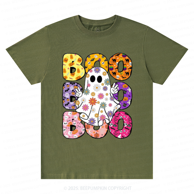 Boo Halloween T-Shirts Beepumpkin 