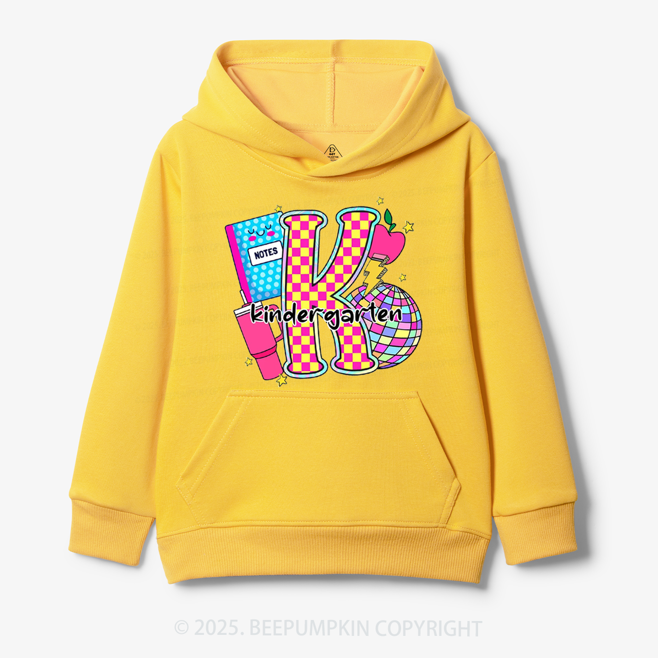 Personalized Grade Glow Collection Kid's Hoodies Beepumpkin