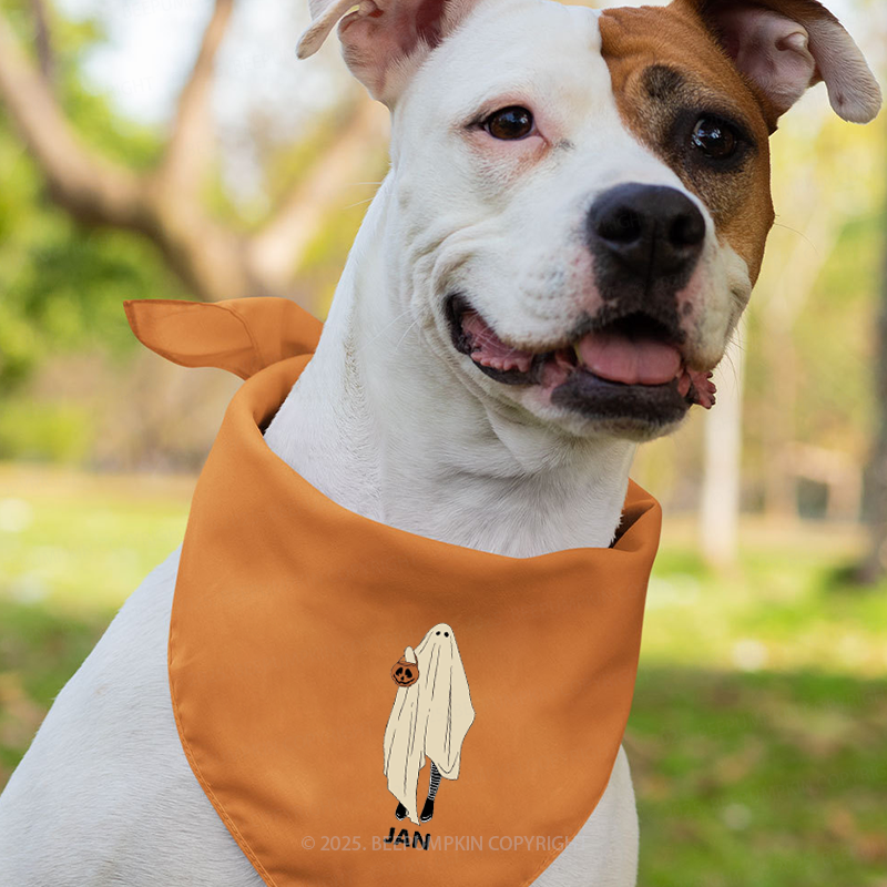 Personalized Spooky Ghosts Halloween Family Matching Shirts