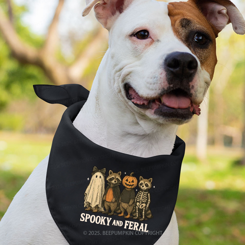 Spooky & Feral Halloween Family Matching Shirts