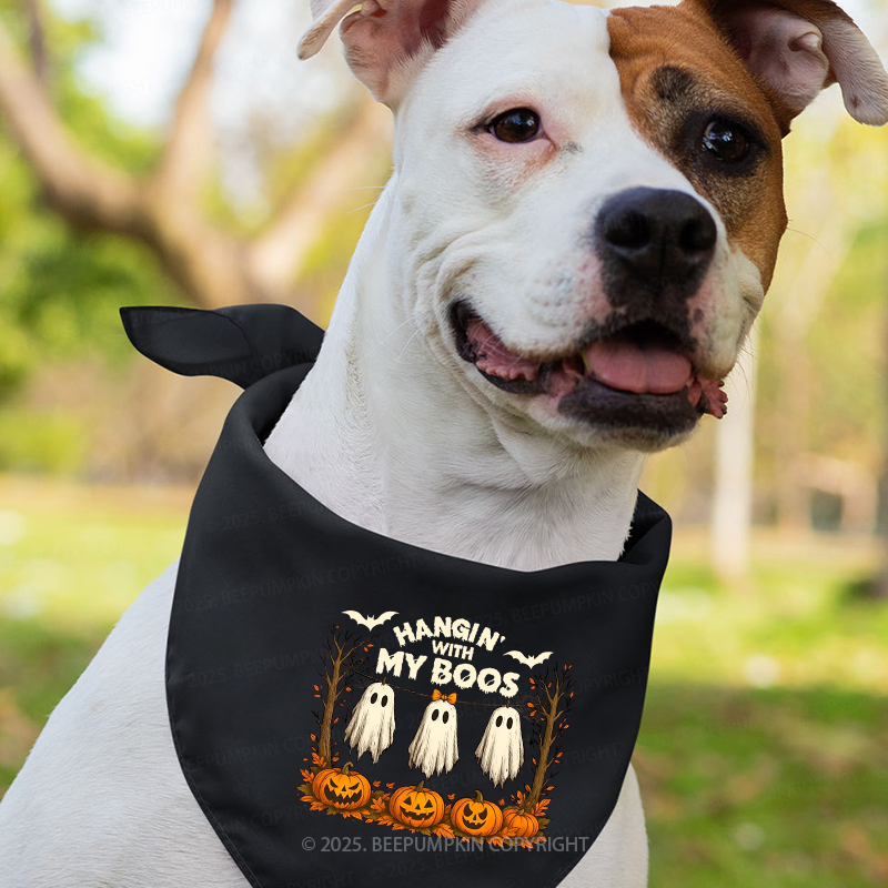 Hangin’ With My Boos Halloween Family Matching Shirts