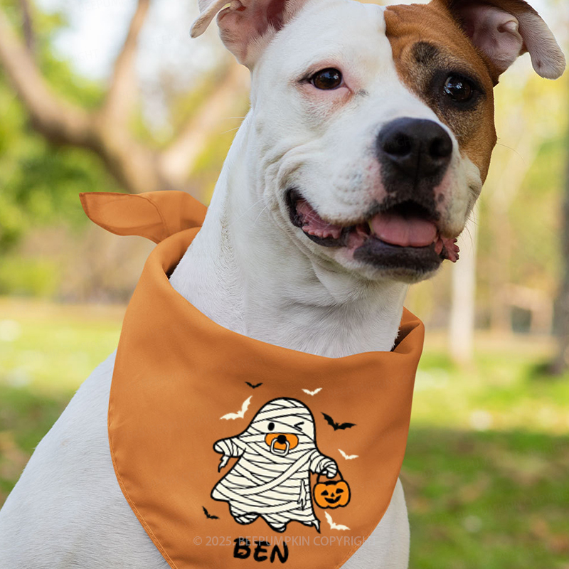 Personalized Spooky Season Trick-Or-Treat Halloween Family Matching Shirts