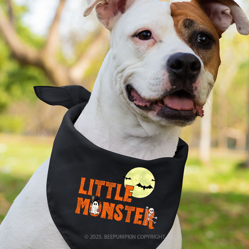 Personalized Dadcula Momster Little Monster Halloween Family Matching Shirts