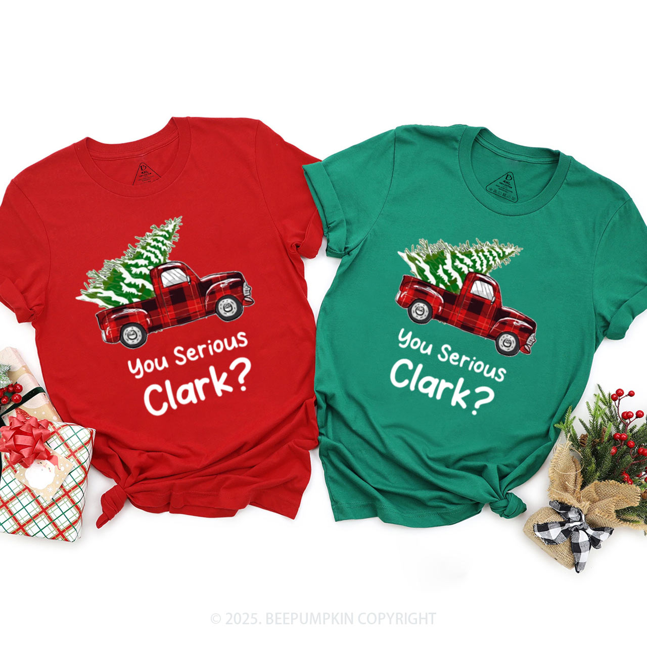 You Serious Clark? Family Matching T-Shirts Beepumpkin