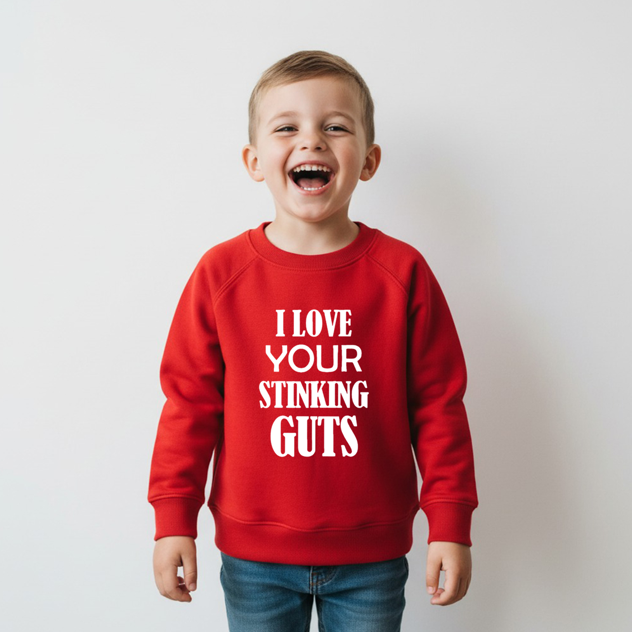 Love Your Stinking Guts Valentine's Day Kid's Sweatshirt