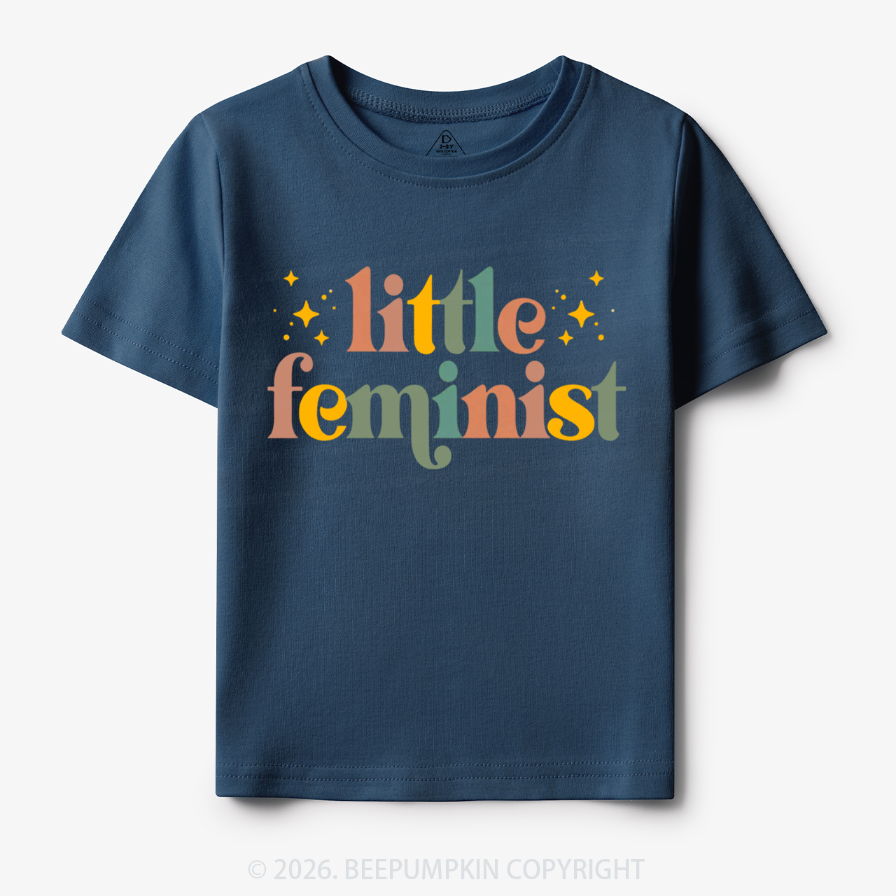  Vintage Little Feminist Toddler&Kid's Tees Beepumpkin
