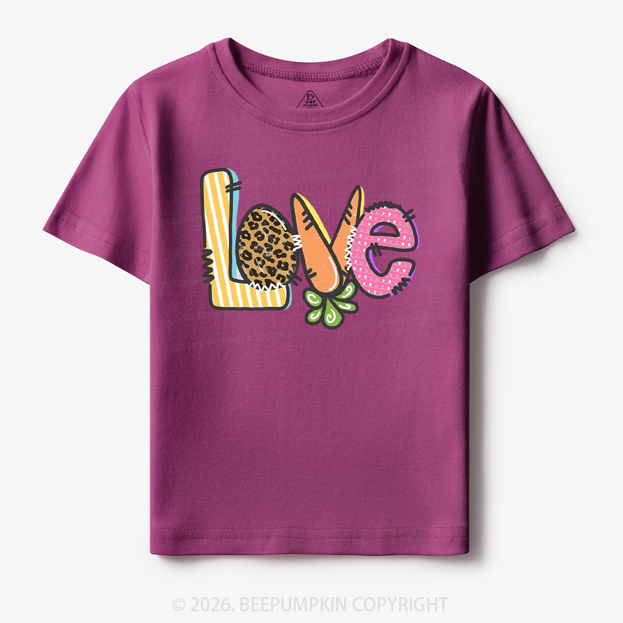 Easter Carrot Love Toddler&Kid's Tees