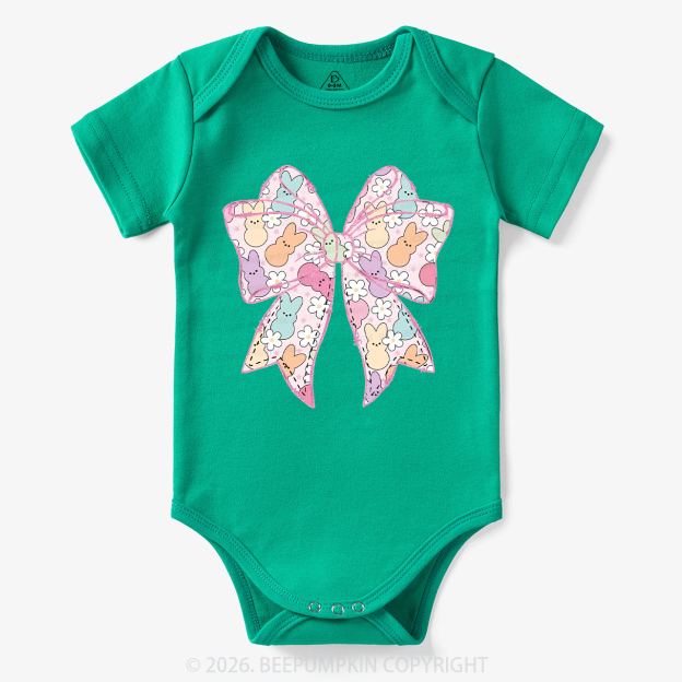Easter Coquette Bunny Bow Bodysuit