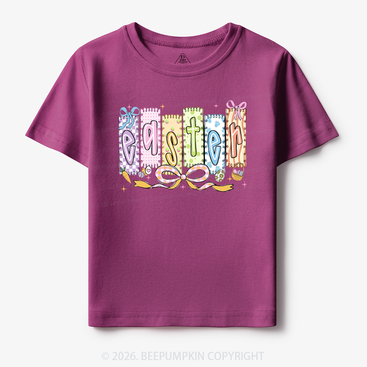 Cute Pastel Preppy Coquette Easter Toddler&Kid's Tees