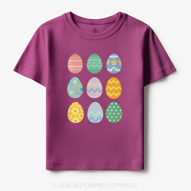 Cute Pastel Easter Egg Toddler&Kid's Tees