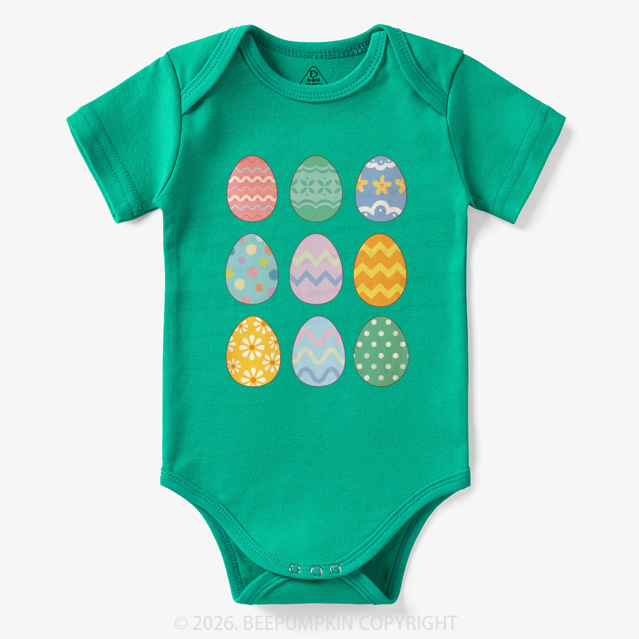 Cute Pastel Easter Egg Bodysuit