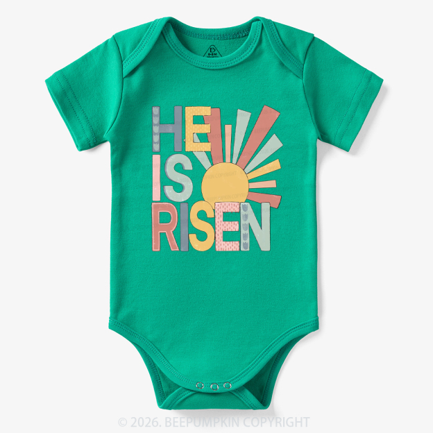 He Is Risen Love Like Jesus Easter Bodysuit